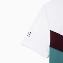 Maglietta da uomo Lacoste  Medvedev New York Day Polo White/Limeira