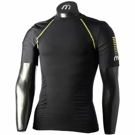 Maglietta da uomo Mico M1 Trail Round Neck Nero