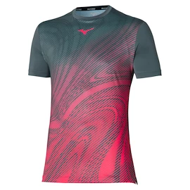 Maglietta da uomo Mizuno Charge Shadow Graphic Tee Turbulence