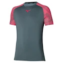 Maglietta da uomo Mizuno  Charge Shadow Tee Turbulence S