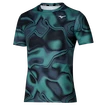Maglietta da uomo Mizuno  Core Graphic Tee Mineral Blue