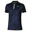Maglietta da uomo Mizuno  Mugen Shadow Polo Black M