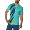 Maglietta da uomo Mizuno  Shadow Graphic Tee Turquoise