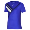 Maglietta da uomo Mizuno  Shadow Graphic Tee Violet Blue