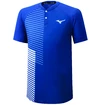 Maglietta da uomo Mizuno  Shadow Polo Blue