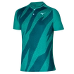 Maglietta da uomo Mizuno  Shadow Polo Turquoise