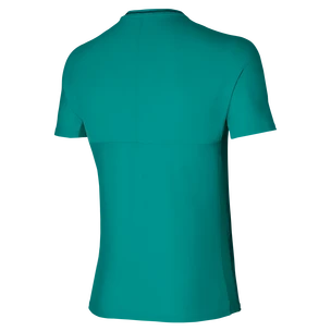 Maglietta da uomo Mizuno  Shadow Polo Turquoise