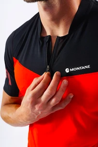 Maglietta da uomo Montane  Dragon Zip T-Shirt Flag Red