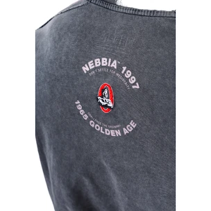 Maglietta da uomo Nebbia NEBBIA x OLYMPIA Washed Oversized T-Shirt GOLDEN AGE 790 black