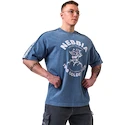 Maglietta da uomo Nebbia NEBBIA x OLYMPIA Washed Oversized T-Shirt GOLDEN AGE 790 blue