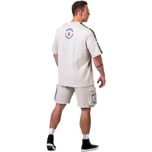 Maglietta da uomo Nebbia NEBBIA x OLYMPIA Washed Oversized T-Shirt GOLDEN AGE 790 light grey