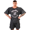 Maglietta da uomo Nebbia NEBBIA x OLYMPIA Washed Rag Top GOLDEN AGE 788 black