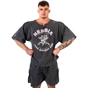 Maglietta da uomo Nebbia NEBBIA x OLYMPIA Washed Rag Top GOLDEN AGE 788 black