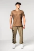 Maglietta da uomo Nebbia  Washed-off Cotton T-shirt MAX OUT 357 Light Brown