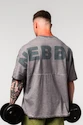 Maglietta da uomo Nebbia  Washed-off Oversized Heavyweight Cotton T-shirt NO SHORTCUTS 369 Light Grey