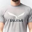 Maglietta da uomo Salewa  Solidlogo Dri-Release Heather Grey
