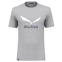 Maglietta da uomo Salewa  Solidlogo Dri-Release Heather Grey