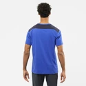 Maglietta da uomo Salomon  Essential Colorblock Nautica Blue