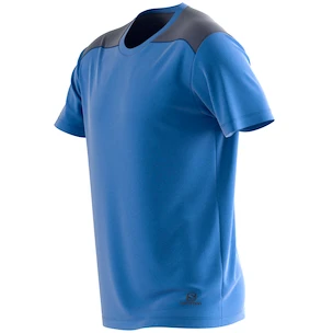 Maglietta da uomo Salomon  Essential Colorblock Nautica Blue