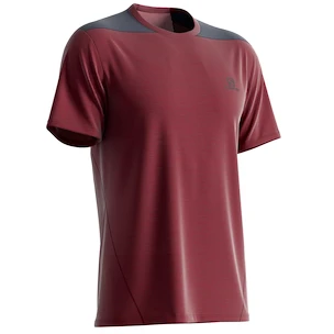 Maglietta da uomo Salomon  Outline SS Tee Cabernet