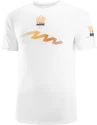 Maglietta da uomo Salomon Sense Aero SS Tee White/Autumn Blaze