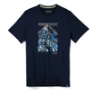 Maglietta da uomo Smartwool  Merino Sport 150 Go Far Feel Good Summit Navy