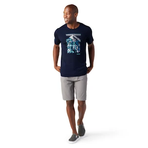 Maglietta da uomo Smartwool  Merino Sport 150 Go Far Feel Good Summit Navy