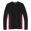 Maglietta da uomo Smartwool  Merino Sport 150 Long Sleeve Crew Red/Black SS22