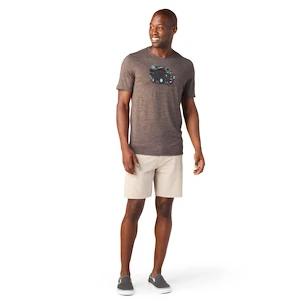 Maglietta da uomo Smartwool  Merino Sport 150 Overland Adventure Flint Heather