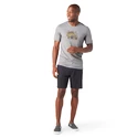 Maglietta da uomo Smartwool  Merino Sport 150 Overland Adventure Gray Heather