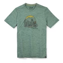 Maglietta da uomo Smartwool  Merino Sport 150 Overland Trek Sage Heather