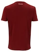 Maglietta da uomo Tecnifibre  Club Cotton Tee Cardinal