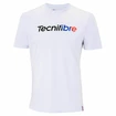 Maglietta da uomo Tecnifibre  Club Cotton Tee White