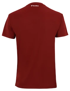 Maglietta da uomo Tecnifibre  Club Tech Tee Cardinal XL