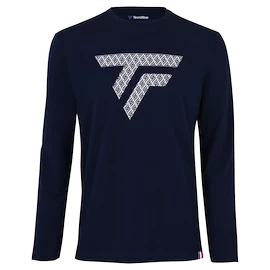 Maglietta da uomo Tecnifibre Pro Training Tee LS Navy