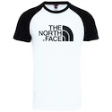 Maglietta da uomo The North Face  S/S Raglan Easy Tee TNF White/TNF Black