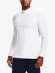 Maglietta da uomo Under Armour  Fitted Mock-WHT XL