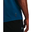 Maglietta da uomo Under Armour HeatGear Rush 2.0 Print SS Blue