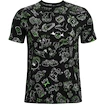 Maglietta da uomo Under Armour  Run Ur Face Off Print SS Black