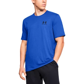Maglietta da uomo Under Armour SPORTSTYLE LEFT CHEST SS-BLU