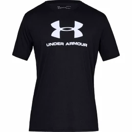 Maglietta da uomo Under Armour SPORTSTYLE LOGO SS Black