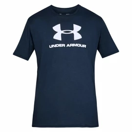 Maglietta da uomo Under Armour SPORTSTYLE LOGO SS Midnight Navy