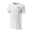 Maglietta da uomo Wilson  Kaos Rapide Seamless Crew II China White