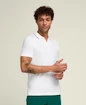 Maglietta da uomo Wilson  M Team Seamless Polo 2.0 Bright White