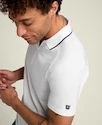 Maglietta da uomo Wilson  M Team Seamless Polo 2.0 Bright White