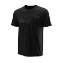 Maglietta da uomo Wilson  Night Session Tech Tee Black