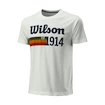 Maglietta da uomo Wilson  Script ´14 Tech Tee Blanc