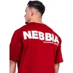 Maglietta Nebbia GYM ESSENTIALS Oversized T-shirt 381 red