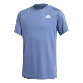 Maglietta per bambini adidas B Club 3STR Tee Blue