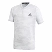 Maglietta per bambini adidas  Boys Freelift Tee Primeblue Light Grey